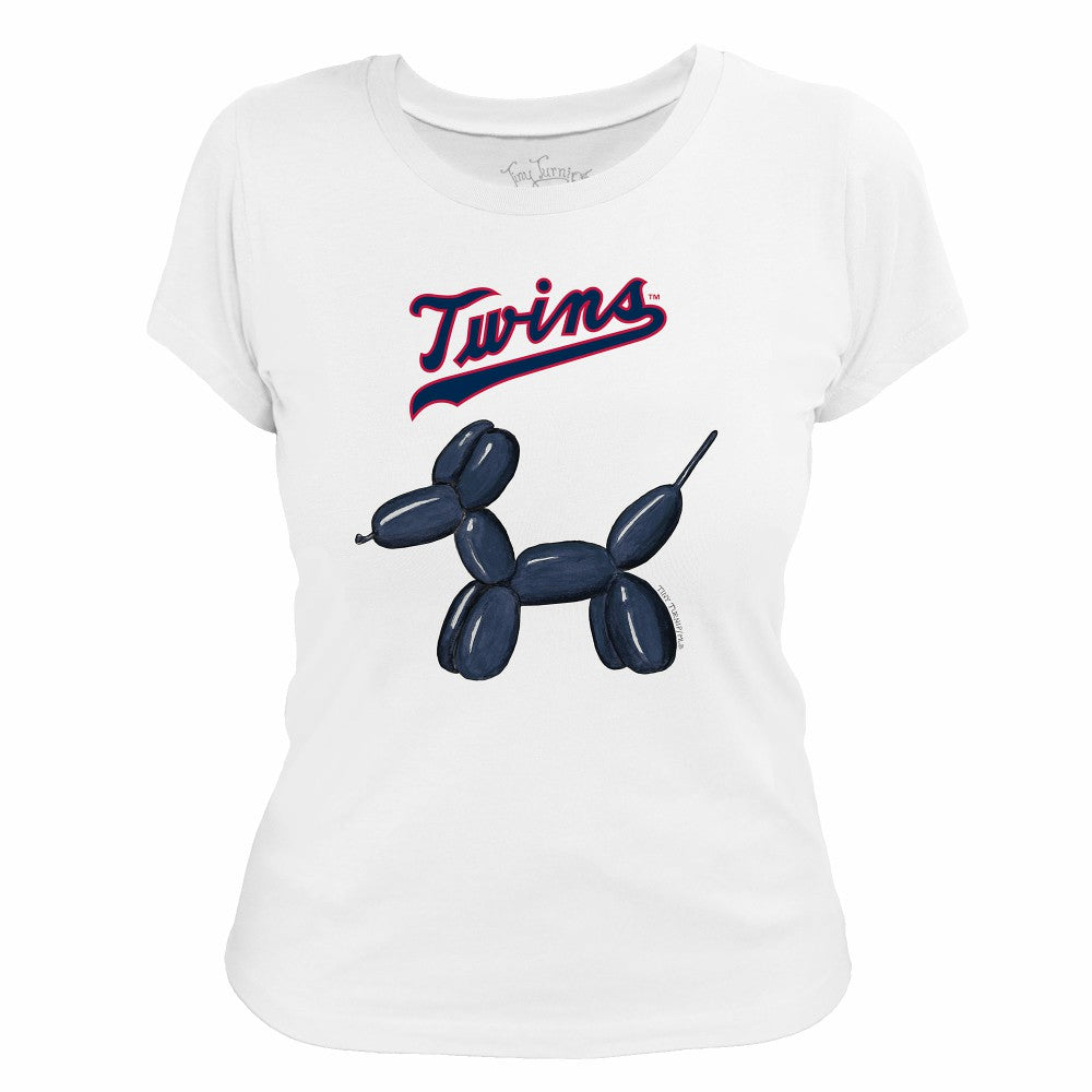 Minnesota Twins Tiny Turnip Women's Balloon Dog T-Shirt | MLB US
