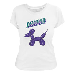 Arizona Diamondbacks Tiny Turnip Women's Balloon Dog T-Shirt | MLB Outlet