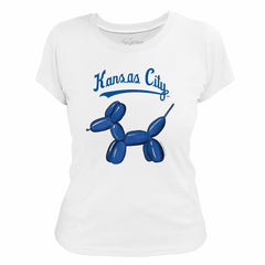 Kansas City Royals Tiny Turnip Women's Balloon Dog T-Shirt | MLB Online