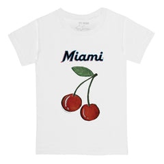 Miami Marlins Tiny Turnip  Youth Cherries T-Shirt | MLB New