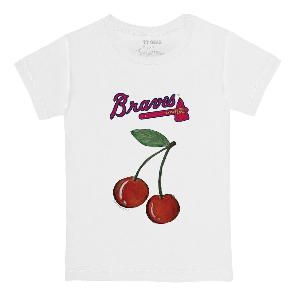 Atlanta Braves Tiny Turnip  Youth Cherries T-Shirt | MLB On Sale
