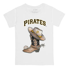 Pittsburgh Pirates Tiny Turnip Youth Cowboy Boot T-Shirt | MLB Outlet