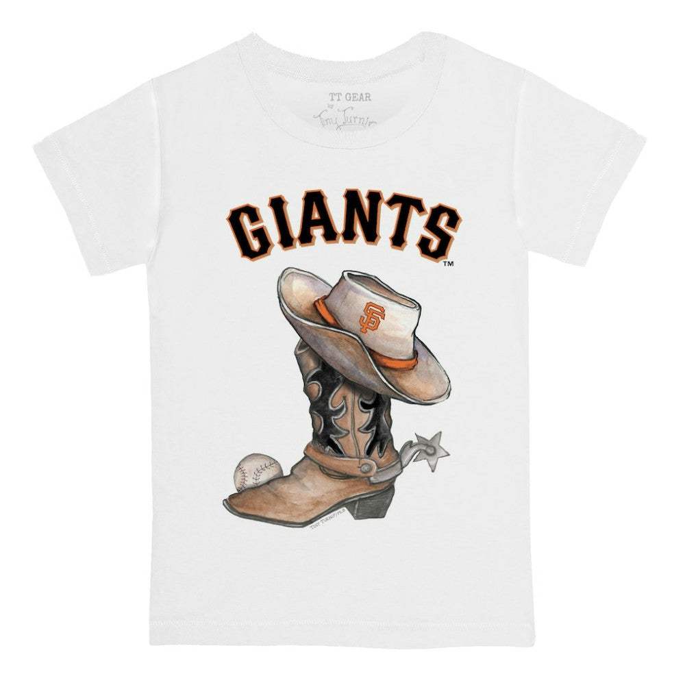 San Francisco Giants Tiny Turnip Youth Cowboy Boot T-Shirt | MLB Outlet