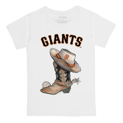 San Francisco Giants Tiny Turnip Youth Cowboy Boot T-Shirt | MLB Outlet