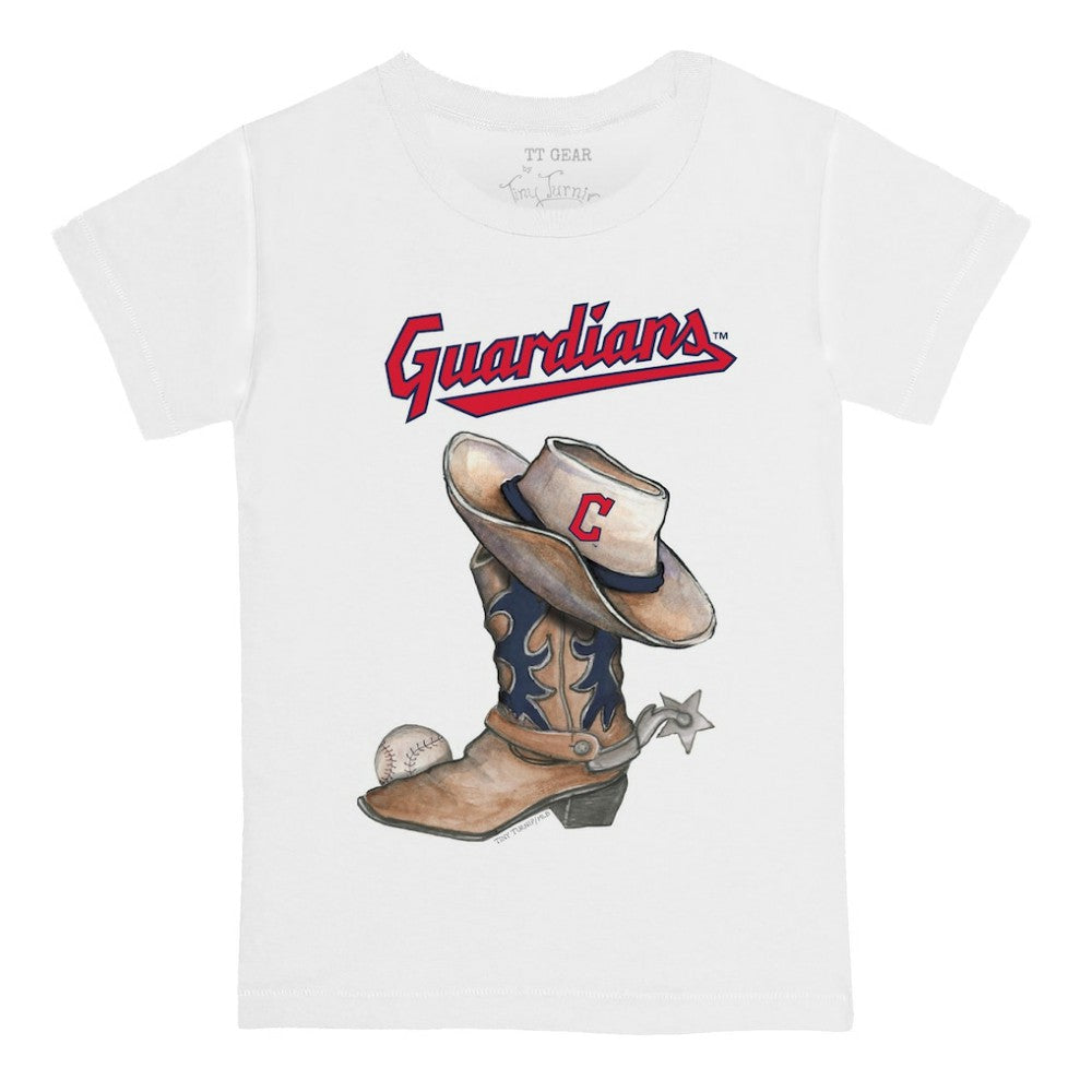 Cleveland Guardians Tiny Turnip Youth Cowboy Boot T-Shirt | MLB Near me