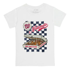 Washington Nationals Tiny Turnip Youth Pizza T-Shirt | MLB Outlet