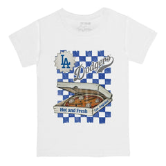 Los Angeles Dodgers Tiny Turnip Youth Pizza T-Shirt | MLB On Sale