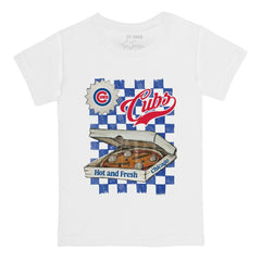 Chicago Cubs Tiny Turnip Youth Pizza T-Shirt | MLB On Sale