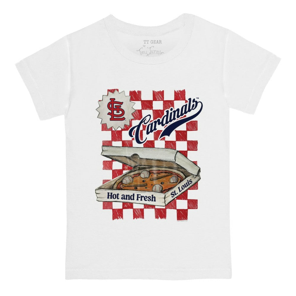 St. Louis Cardinals Tiny Turnip Youth Pizza T-Shirt | MLB Sale