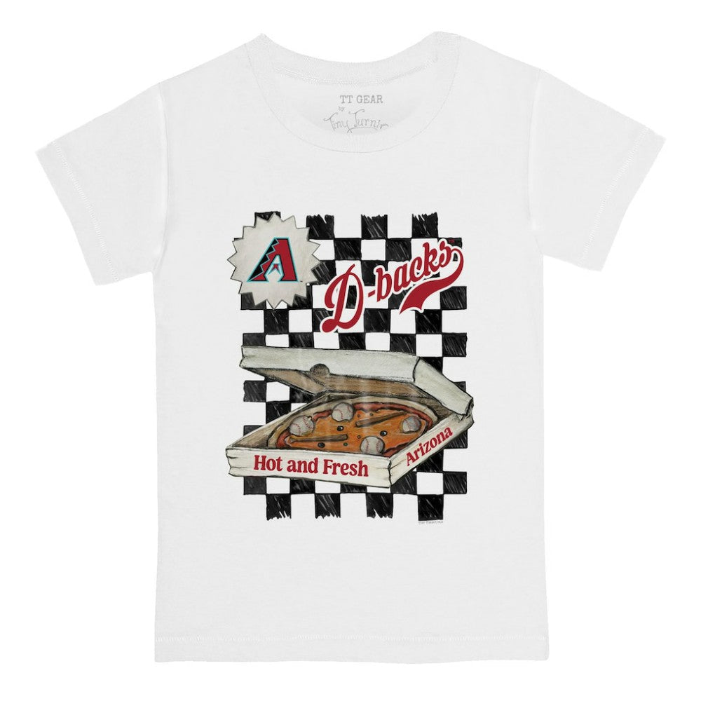 Arizona Diamondbacks Tiny Turnip Youth Pizza T-Shirt | MLB New