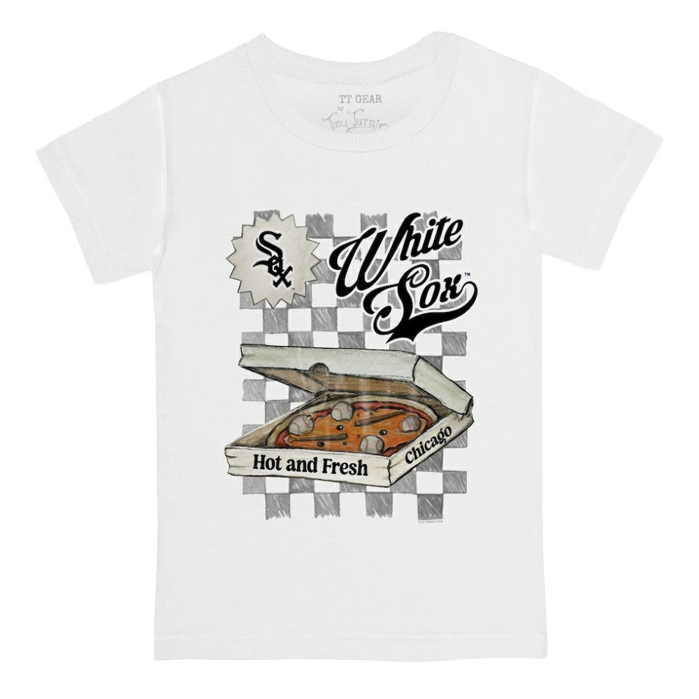 Chicago White Sox Tiny Turnip Youth Pizza T-Shirt | MLB Near me