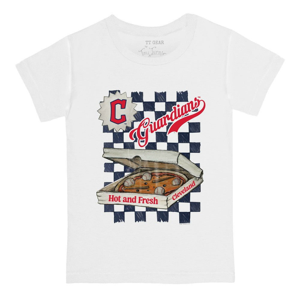 Cleveland Guardians Tiny Turnip Youth Pizza T-Shirt | MLB Online