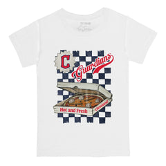 Cleveland Guardians Tiny Turnip Youth Pizza T-Shirt | MLB Online
