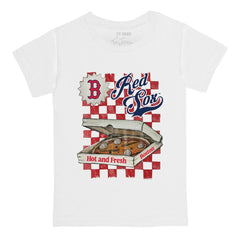 Boston Red Sox Tiny Turnip Youth Pizza T-Shirt | MLB Outlet