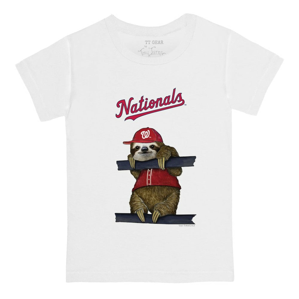 Washington Nationals Tiny Turnip Youth Sloth T-Shirt | MLB Near me
