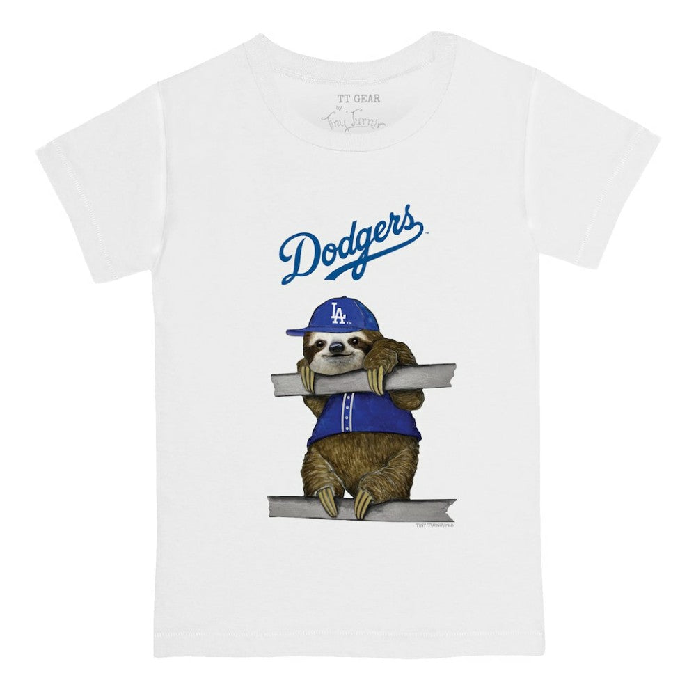 Los Angeles Dodgers Tiny Turnip Youth Sloth T-Shirt | MLB Shop