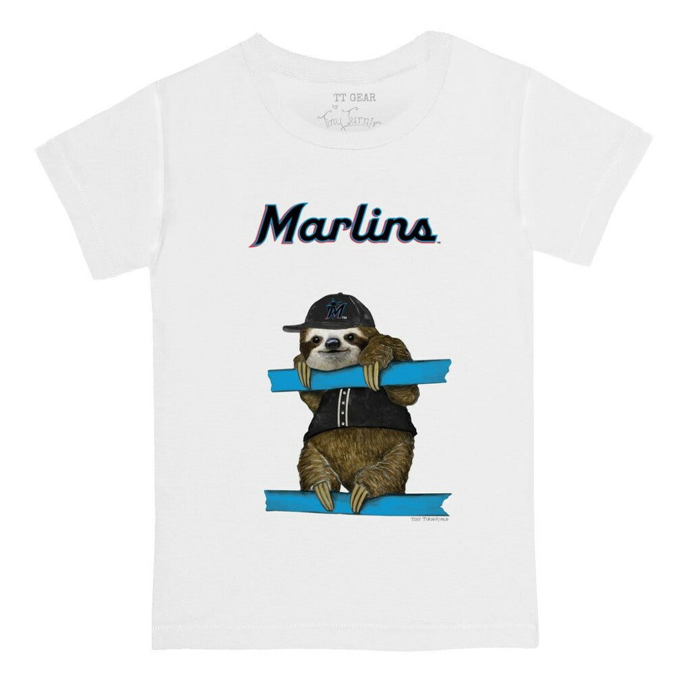 Miami Marlins Tiny Turnip Youth Sloth T-Shirt | MLB On Sale
