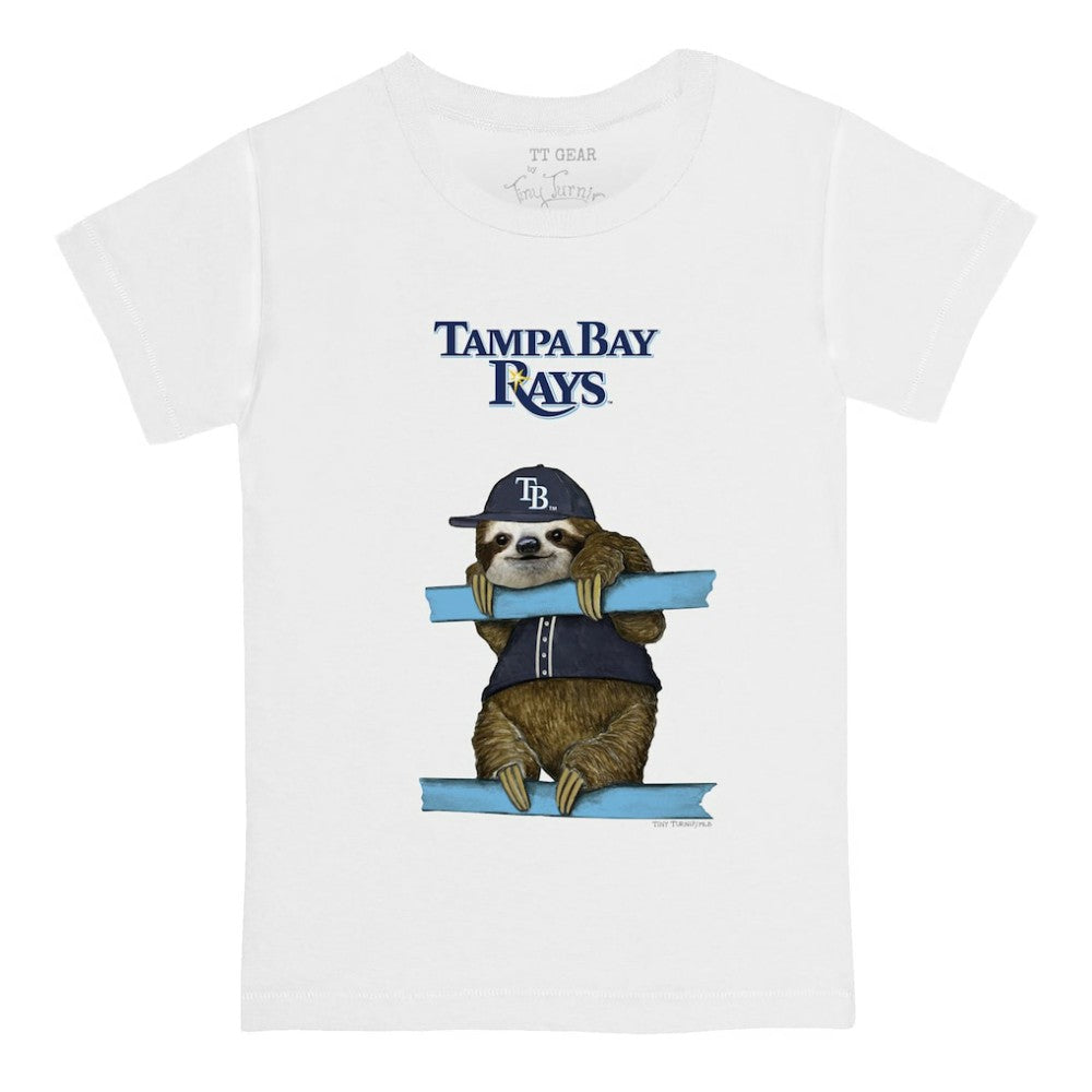 Tampa Bay Rays Tiny Turnip Youth Sloth T-Shirt | MLB Outlet