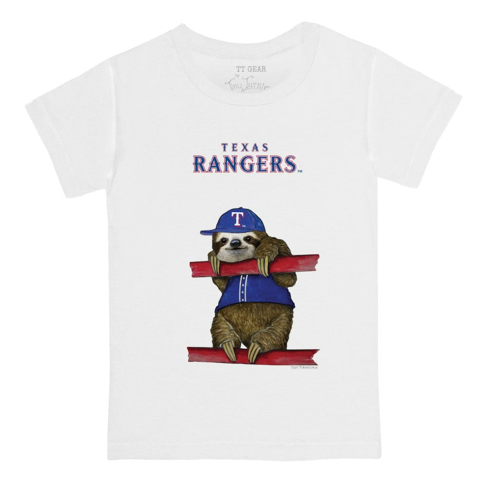 Texas Rangers Tiny Turnip Youth Sloth T-Shirt | MLB Shop
