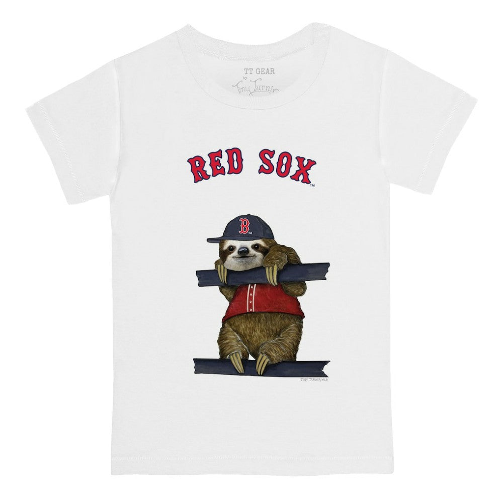 Boston Red Sox Tiny Turnip Youth Sloth T-Shirt | MLB Outlet