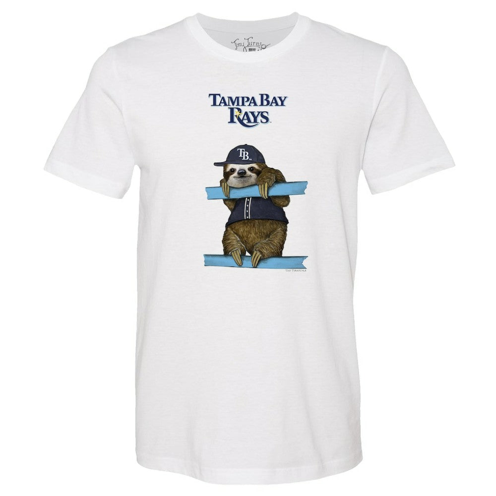Tampa Bay Rays Tiny Turnip Unisex Sloth T-Shirt | MLB Online