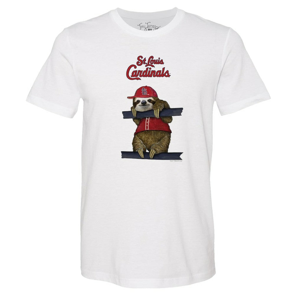 St. Louis Cardinals Tiny Turnip Unisex Sloth T-Shirt | MLB New