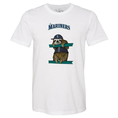 Seattle Mariners Tiny Turnip Unisex Sloth T-Shirt | MLB For sale