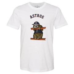 Houston Astros Tiny Turnip Unisex Sloth T-Shirt | MLB US