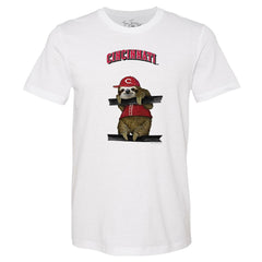 Cincinnati Reds Tiny Turnip Unisex Sloth T-Shirt | MLB Sale