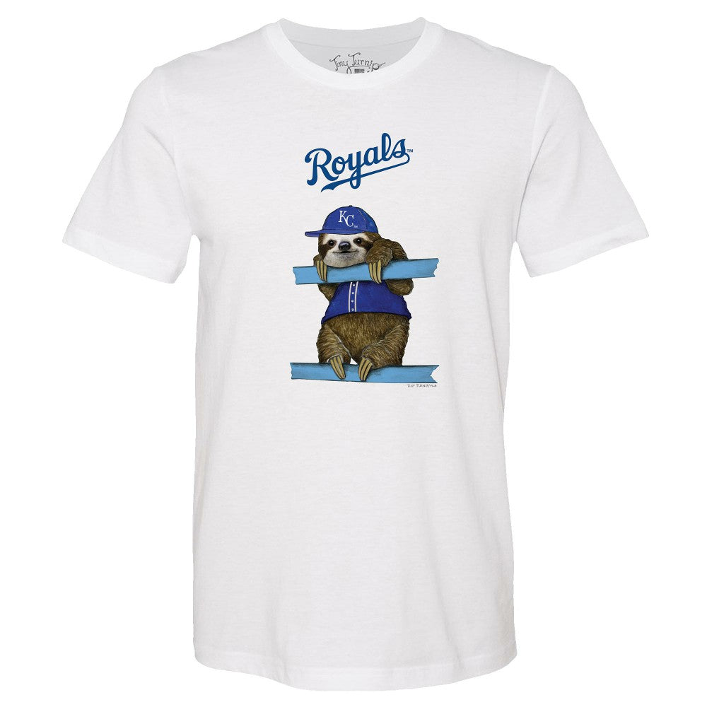 Kansas City Royals Tiny Turnip Unisex Sloth T-Shirt | MLB US