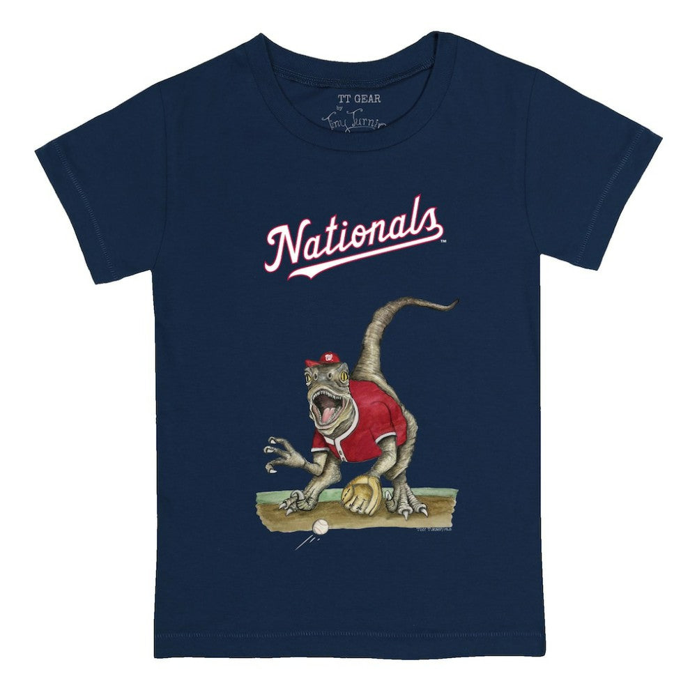 Washington Nationals Tiny Turnip Youth Velociraptor T-Shirt | MLB Discount