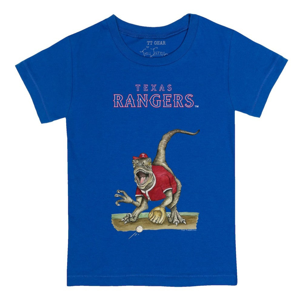 Texas Rangers Tiny Turnip Youth Velociraptor T-Shirt | MLB Near me