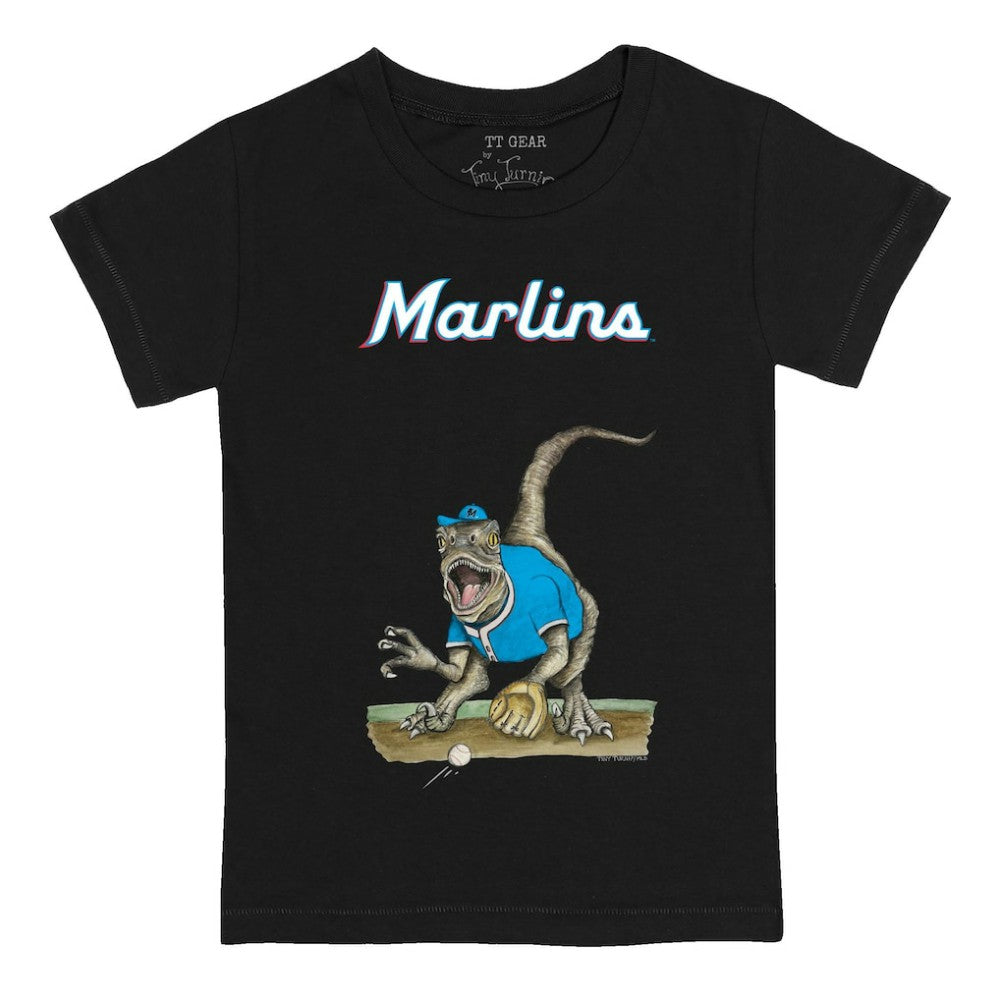 Miami Marlins Tiny Turnip Youth Velociraptor T-Shirt | MLB New