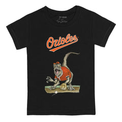 Baltimore Orioles Tiny Turnip Youth Velociraptor T-Shirt | MLB For sale