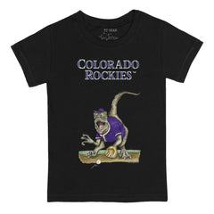 Colorado Rockies Tiny Turnip Youth Velociraptor T-Shirt | MLB Outlet