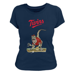 Minnesota Twins Tiny Turnip Women's Velociraptor T-Shirt | MLB US