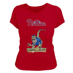 Philadelphia Phillies Tiny Turnip Women's Velociraptor T-Shirt | MLB Near me