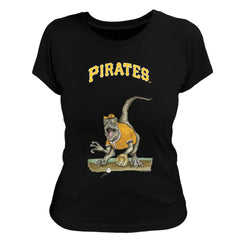 Pittsburgh Pirates Tiny Turnip Women's Velociraptor T-Shirt | MLB US