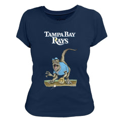 Tampa Bay Rays Tiny Turnip Women's Velociraptor T-Shirt | MLB US