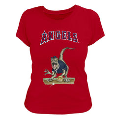 Los Angeles Angels Tiny Turnip Women's Velociraptor T-Shirt | MLB Online