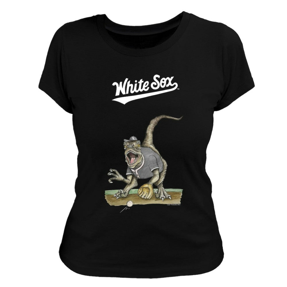 Chicago White Sox Tiny Turnip Women's Velociraptor T-Shirt | MLB Online
