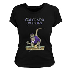 Colorado Rockies Tiny Turnip Women's Velociraptor T-Shirt | MLB Online