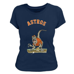 Houston Astros Tiny Turnip Women's Velociraptor T-Shirt | MLB US