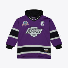 Los Angeles Kings Mitchell & Ness x Just Don Jersey Hoodie Discount