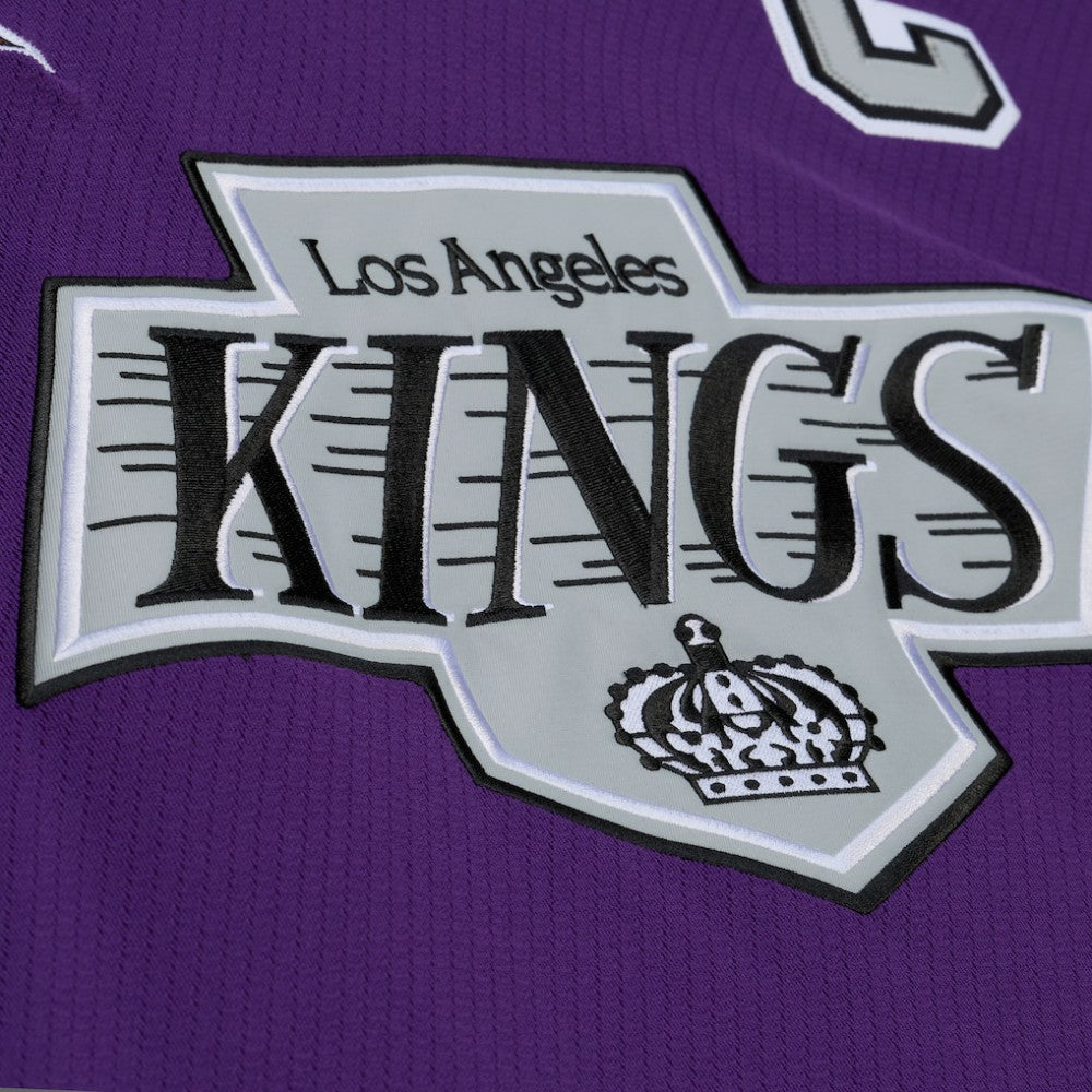 Los Angeles Kings Mitchell & Ness x Just Don Jersey Hoodie Discount