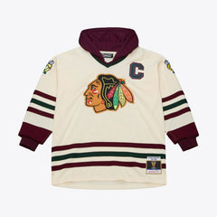 Chicago Blackhawks Mitchell & Ness x Just Don Jersey Hoodie Online