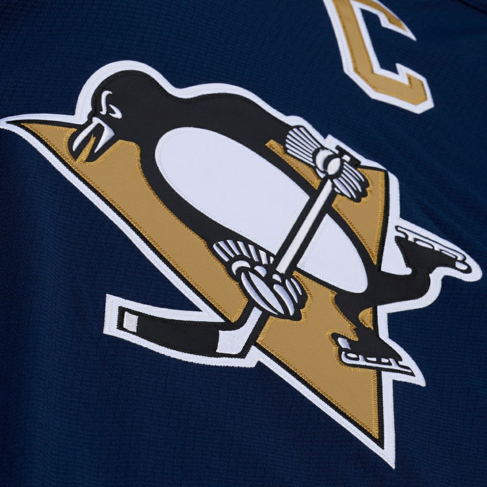 Pittsburgh Penguins Mitchell & Ness x Just Don Jersey Hoodie On Sale