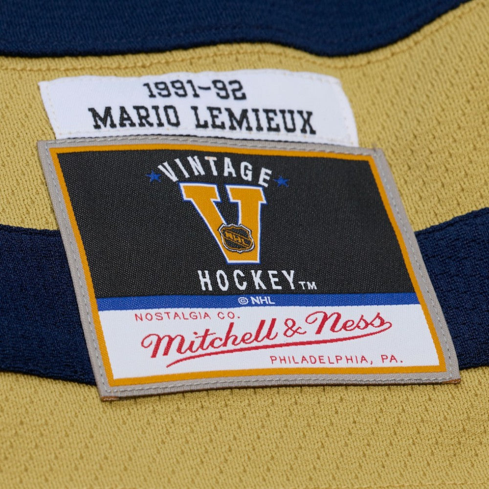 Pittsburgh Penguins Mitchell & Ness x Just Don Jersey Hoodie On Sale