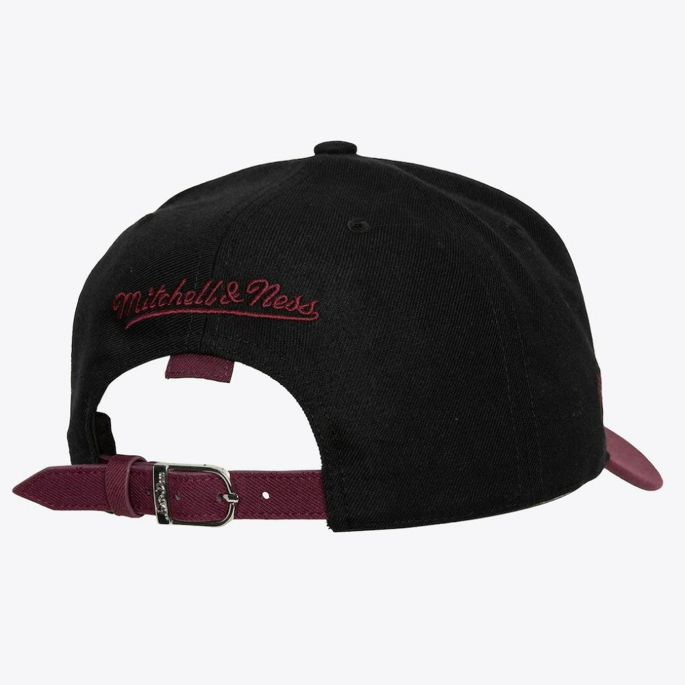 Detroit Red Wings Mitchell & Ness x Just Don Wave Script Pro Strapback Hat Outlet