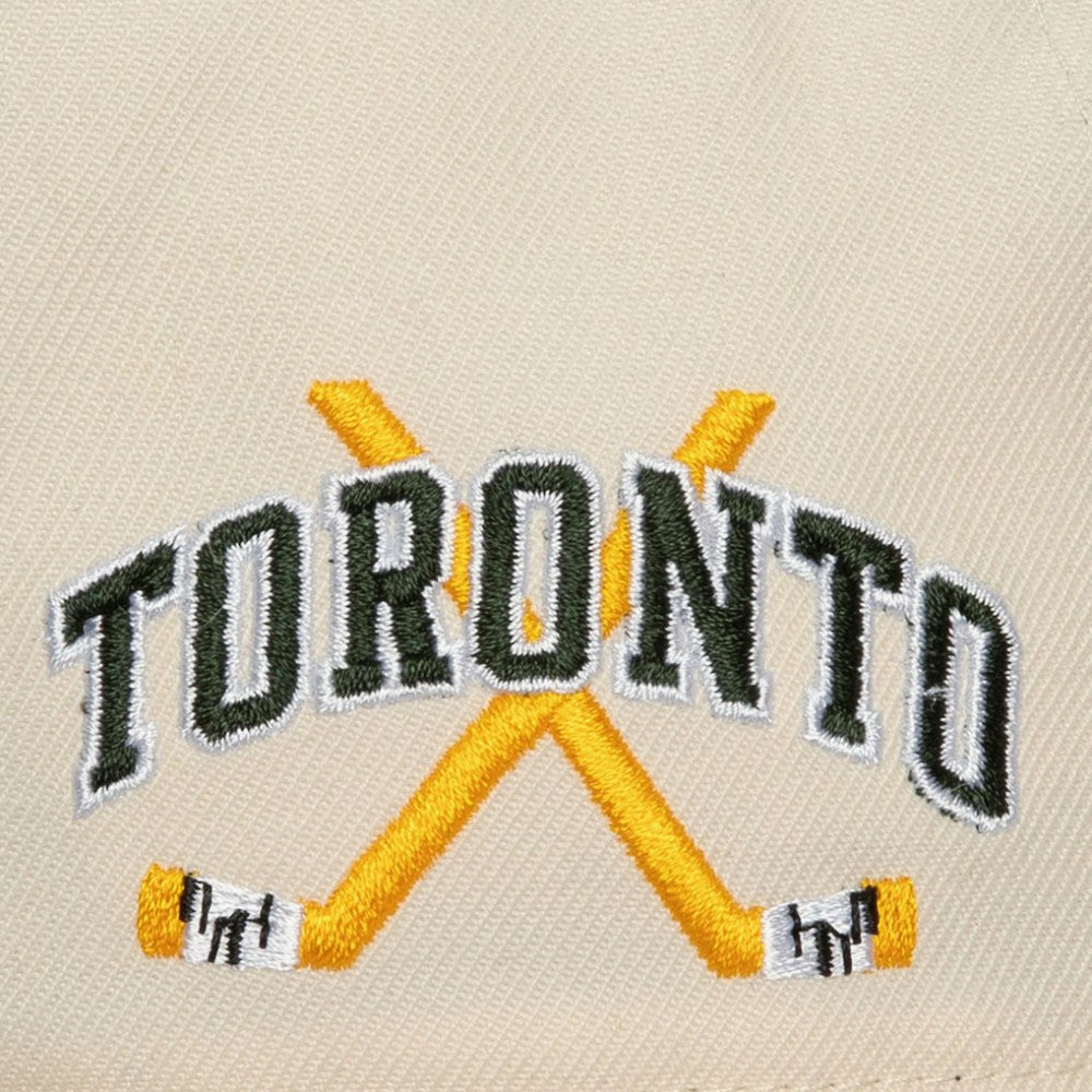 Toronto Maple Leafs Mitchell & Ness x Just Don Wave Script Pro Strapback Hat Online